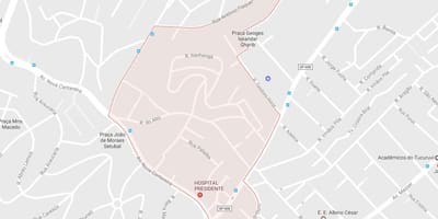 Kaart Tucuruvi São Paulo