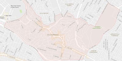 Kaart Vila Formosa São Paulo