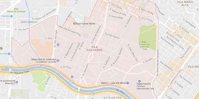 Kaart Vila Guilherme São Paulo