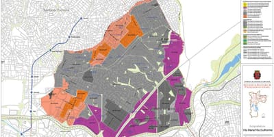Kaart Vila Maria São Paulo - amet, mulla