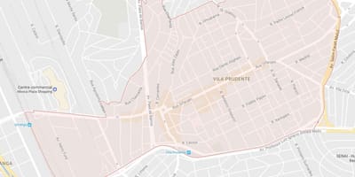 Kaart Vila Prudente São Paulo