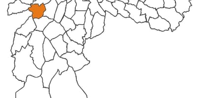 Kaart Vila Sônia linnaosa